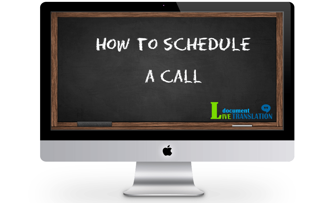 how to schedule a call