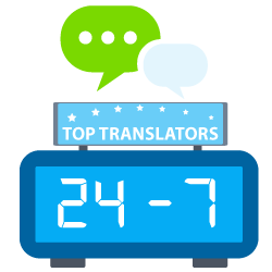 Live Document Translation is available 24/7